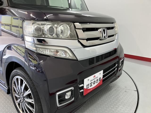 Ｎ−ＢＯＸカスタムＧ・ターボＬパッケージナビ　地上デジタルＴＶ　バックカメラ　両側電動スライドドア　プッシュボタン　ディスチャージヘッドライト　オートライト　クルーズコントロール　純正アルミホイール（愛媛県）の中古車