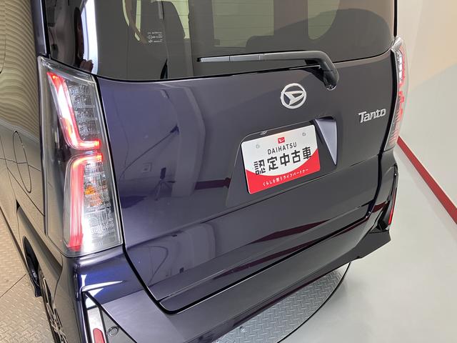 タントカスタムＸプッシュスタート　両側電動スライドドア　ＬＥＤヘッドライト　オートライト　アイドリングストップ車　運転席・助手席シートヒーター　電動パーキングブレーキ　オートブレーキホールド　純正ナビ　バックカメラ（愛媛県）の中古車
