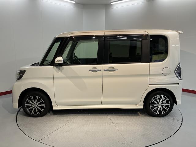 タントカスタムＸ　トップエディションＳＡIII２ＷＤ　プッシュスタート　片側電動スライドドア　アイドリングストップ車　オートライト　オートマチックハイビーム　運転席シートヒーター　ベンチシート　ＬＥＤヘッドライト　フロントフォグランプ　純正ナビ（愛媛県）の中古車