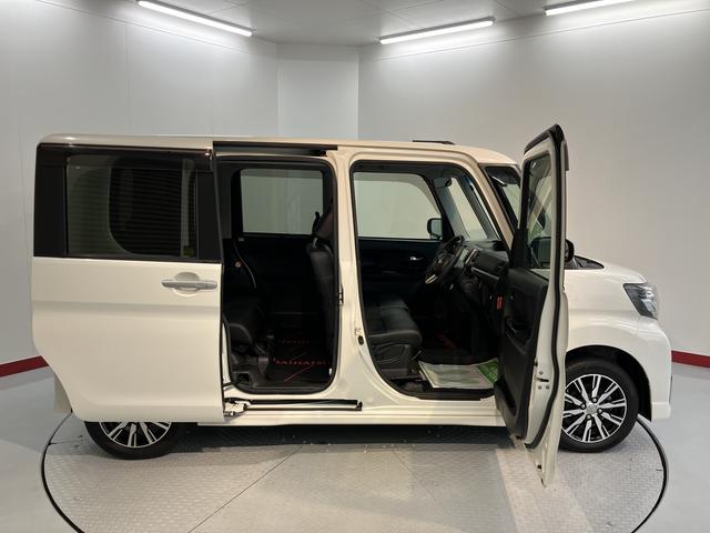 タントカスタムＸ　トップエディションＳＡIII２ＷＤ　プッシュスタート　片側電動スライドドア　アイドリングストップ車　オートライト　オートマチックハイビーム　運転席シートヒーター　ベンチシート　ＬＥＤヘッドライト　フロントフォグランプ　純正ナビ（愛媛県）の中古車