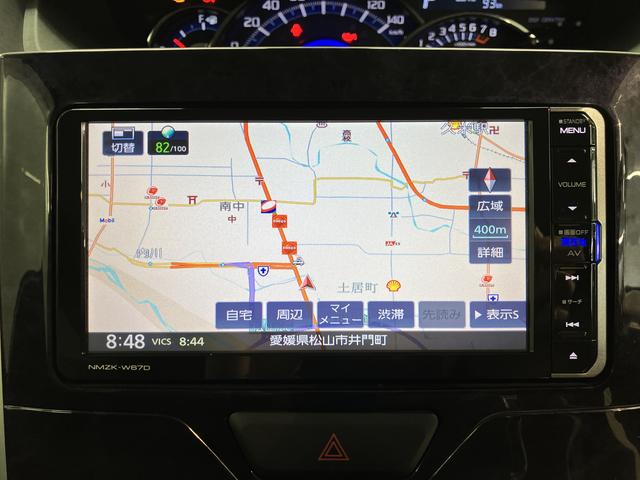 タントカスタムＸ　トップエディションＳＡIII２ＷＤ　プッシュスタート　片側電動スライドドア　アイドリングストップ車　オートライト　オートマチックハイビーム　運転席シートヒーター　ベンチシート　ＬＥＤヘッドライト　フロントフォグランプ　純正ナビ（愛媛県）の中古車