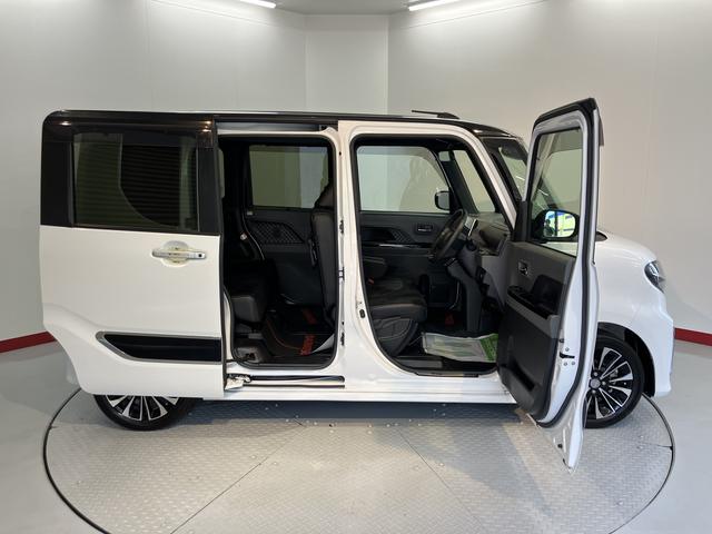 タントカスタムＲＳセレクション純正ナビ　フルセグＴＶ　バックカメラ　ＥＴＣ車載器　前後ドライブレコーダー　両側電動スライドドア　ＬＥＤヘッドライト　フォグランプ　プッシュスタート　前席シートヒーター　スマートアシスト（愛媛県）の中古車