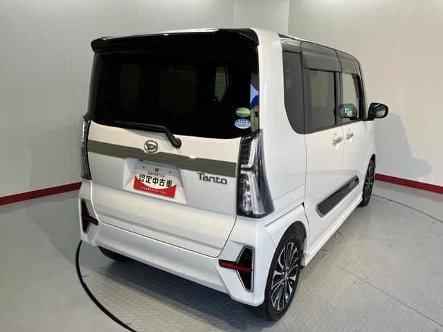 タントカスタムＲＳセレクション純正ナビ　フルセグＴＶ　バックカメラ　ＥＴＣ車載器　前後ドライブレコーダー　両側電動スライドドア　ＬＥＤヘッドライト　フォグランプ　プッシュスタート　前席シートヒーター　スマートアシスト（愛媛県）の中古車