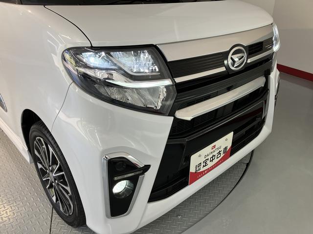 タントカスタムＲＳセレクション純正ナビ　フルセグＴＶ　バックカメラ　ＥＴＣ車載器　前後ドライブレコーダー　両側電動スライドドア　ＬＥＤヘッドライト　フォグランプ　プッシュスタート　前席シートヒーター　スマートアシスト（愛媛県）の中古車