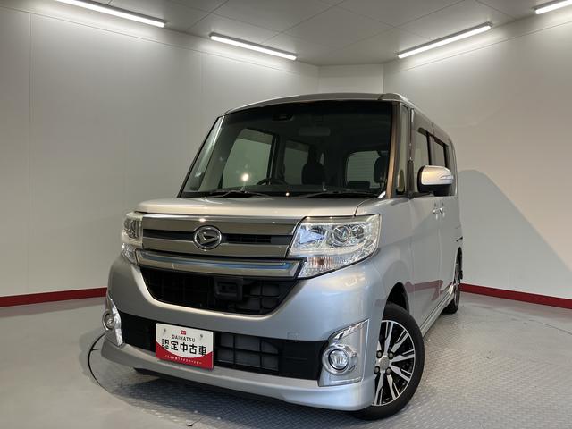 タントカスタムＸ　トップエディションＳＡII純正ナビ　バックカメラ　地上デジタルＴＶ　ドライブレコーダー　プッシュボタン　左側電動スライドドア　アイドリングストップ　ＳＡＩＩ　ＬＥＤヘッドライト　オートライト（愛媛県）の中古車