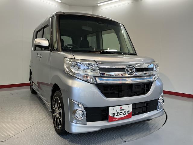 タントカスタムＸ　トップエディションＳＡII純正ナビ　バックカメラ　地上デジタルＴＶ　ドライブレコーダー　プッシュボタン　左側電動スライドドア　アイドリングストップ　ＳＡＩＩ　ＬＥＤヘッドライト　オートライト（愛媛県）の中古車