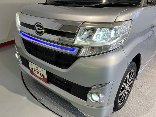 タントカスタムＸ　トップエディションＳＡII純正ナビ　バックカメラ　地上デジタルＴＶ　ドライブレコーダー　プッシュボタン　左側電動スライドドア　アイドリングストップ　ＳＡＩＩ　ＬＥＤヘッドライト　オートライト（愛媛県）の中古車