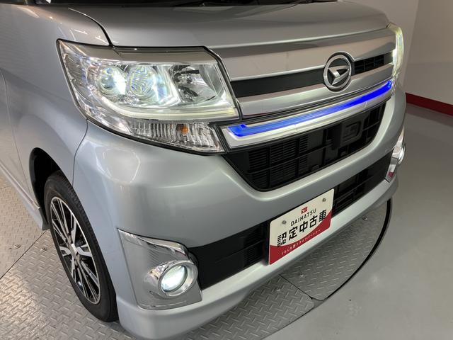 タントカスタムＸ　トップエディションＳＡII純正ナビ　バックカメラ　地上デジタルＴＶ　ドライブレコーダー　プッシュボタン　左側電動スライドドア　アイドリングストップ　ＳＡＩＩ　ＬＥＤヘッドライト　オートライト（愛媛県）の中古車