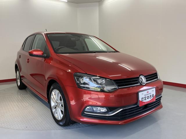 ＶＷ ポロＴＳＩコンフォートラインナビ　バックモニター　フルセグＴＶ　ＣＤ　ＤＶＤ　Ｂｌｕｅｔｏｏｔｈ　ＥＴＣ　ドラレコ　オートライト　ＬＥＤヘッドライト　オートライト　ＬＥＤヘッドライト　電動格納ドアミラー　純正アルミホイール（愛媛県）の中古車