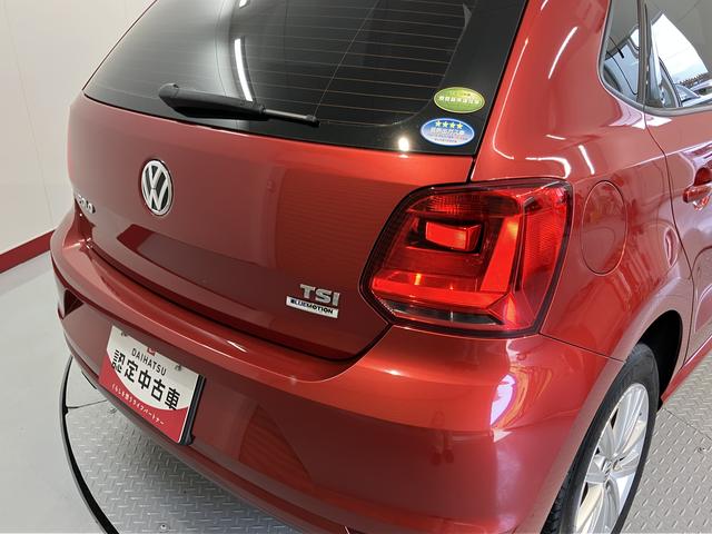 ＶＷ ポロＴＳＩコンフォートラインナビ　バックモニター　フルセグＴＶ　ＣＤ　ＤＶＤ　Ｂｌｕｅｔｏｏｔｈ　ＥＴＣ　ドラレコ　オートライト　ＬＥＤヘッドライト　オートライト　ＬＥＤヘッドライト　電動格納ドアミラー　純正アルミホイール（愛媛県）の中古車