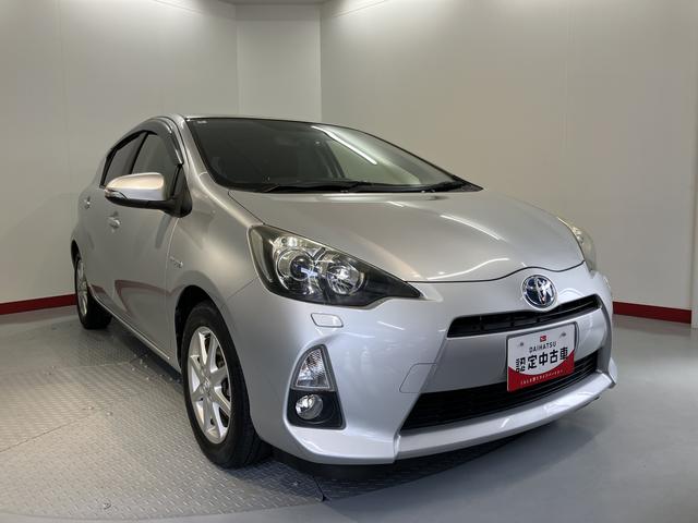 アクアＳ純正ナビ　バックモニター　フルセグＴＶ　ＣＤ　ＤＶＤ　Ｂｌｕｅｔｏｏｔｈ　社外ＥＴＣ　ドラレコ　前席シートヒーター　オートライト　ＬＥＤヘッドライト　プッシュスタート　電動格納ドアミラー（愛媛県）の中古車