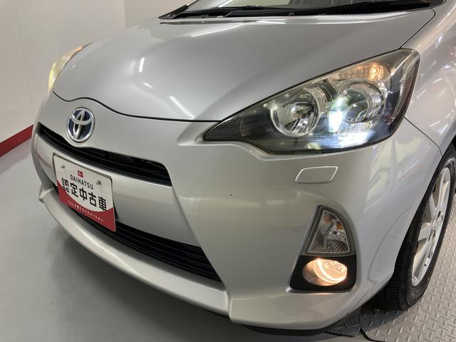 アクアＳ純正ナビ　バックモニター　フルセグＴＶ　ＣＤ　ＤＶＤ　Ｂｌｕｅｔｏｏｔｈ　社外ＥＴＣ　ドラレコ　前席シートヒーター　オートライト　ＬＥＤヘッドライト　プッシュスタート　電動格納ドアミラー（愛媛県）の中古車