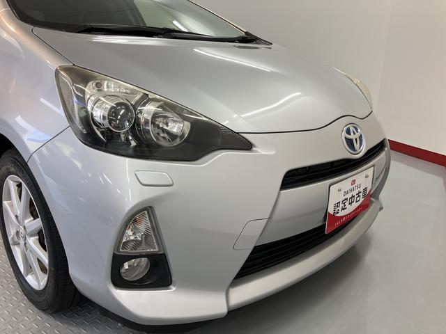 アクアＳ純正ナビ　バックモニター　フルセグＴＶ　ＣＤ　ＤＶＤ　Ｂｌｕｅｔｏｏｔｈ　社外ＥＴＣ　ドラレコ　前席シートヒーター　オートライト　ＬＥＤヘッドライト　プッシュスタート　電動格納ドアミラー（愛媛県）の中古車