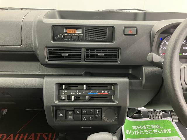 ハイゼットトラックスタンダード　農用スペシャル４ＷＤ　ＣＶＴ車　オートライト　荷台作業灯　障害物センサー　アイドリングストップ　マニュアルエアコン　パワステ　ＡＢＳ　ラジオ　運転席エアバッグ　助手席エアバッグ（愛媛県）の中古車