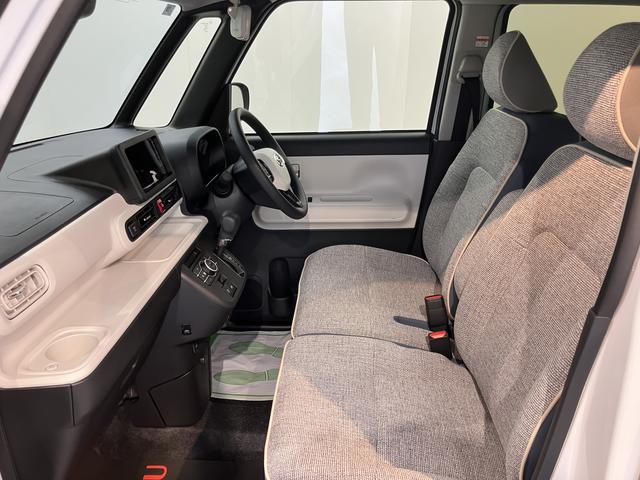 ムーヴキャンバスストライプスG両側電動スライドドア 前席シートヒーター オートライト LEDヘッドライト 障害物センサー プッシュスタート アイドリングストップ ベンチシート 電動パーキング 電動格納ドアミラー バックカメラ装着車(愛媛県)の中古車