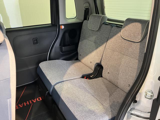 ムーヴキャンバスストライプスG両側電動スライドドア 前席シートヒーター オートライト LEDヘッドライト 障害物センサー プッシュスタート アイドリングストップ ベンチシート 電動パーキング 電動格納ドアミラー バックカメラ装着車(愛媛県)の中古車