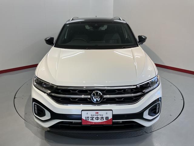 ＶＷ Ｔ−ロックＴＤＩ　４モーション　Ｒライン純正ナビ　Ｂｌｕｅｔｏｏｔｈ　オートライト　ＬＥＤヘッドライト　プッシュスタート　アイドリングストップ　障害物センサー　クルーズコントロール　電動パーキング　前席シートヒーター　電動格納ドアミラー（愛媛県）の中古車