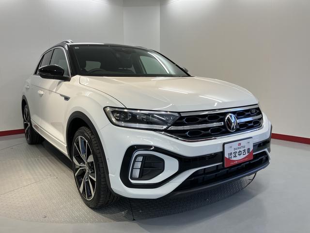 ＶＷ Ｔ−ロックＴＤＩ　４モーション　Ｒライン純正ナビ　Ｂｌｕｅｔｏｏｔｈ　オートライト　ＬＥＤヘッドライト　プッシュスタート　アイドリングストップ　障害物センサー　クルーズコントロール　電動パーキング　前席シートヒーター　電動格納ドアミラー（愛媛県）の中古車