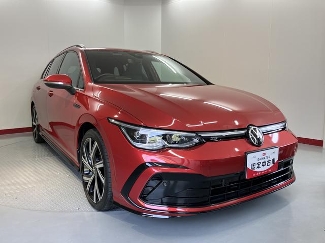 VW ゴルフヴァリアントeTSI Rライン純正ナビ バックカメラ フルセグTV ラジオ Bluetooth ETC ドラレコ プッシュスタート アイドリングストップ 前席シートヒーター クルーズコントロール LEDヘッドライト ワイヤレス充電(愛媛県)の中古車