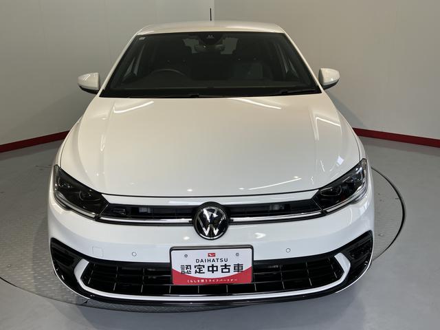 ＶＷ ポロＴＳＩ　Ｒラインプッシュスタート　アイドリングストップ　オートライト　オートマチックハイビーム　コーナーセンサー　パーキングアシスト　アダプティブクルーズコントロール　フロントフォグランプ　リヤフォグランプ　２ＷＤ（愛媛県）の中古車