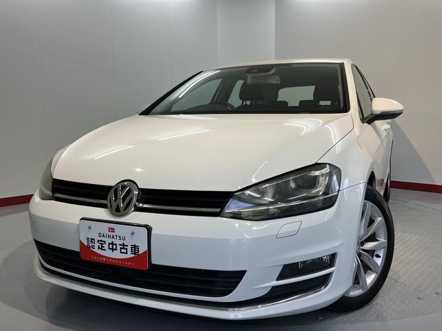 ＶＷ ゴルフＴＳＩハイラインプッシュスタート　電動パーキングブレーキ　アイドリングストップ　オートライト　フロントフォグランプ　リヤフォグランプ　アダプティブクルーズコントロール　オートブレーキホールド　純正ナビ　フルセグＴＶ（愛媛県）の中古車