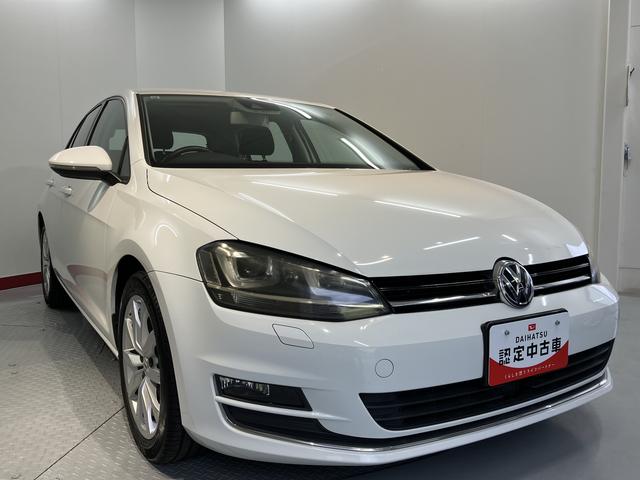 ＶＷ ゴルフＴＳＩハイラインプッシュスタート　電動パーキングブレーキ　アイドリングストップ　オートライト　フロントフォグランプ　リヤフォグランプ　アダプティブクルーズコントロール　オートブレーキホールド　純正ナビ　フルセグＴＶ（愛媛県）の中古車