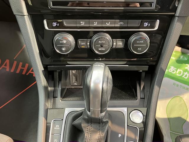 ＶＷ ゴルフＴＳＩハイラインプッシュスタート　電動パーキングブレーキ　アイドリングストップ　オートライト　フロントフォグランプ　リヤフォグランプ　アダプティブクルーズコントロール　オートブレーキホールド　純正ナビ　フルセグＴＶ（愛媛県）の中古車