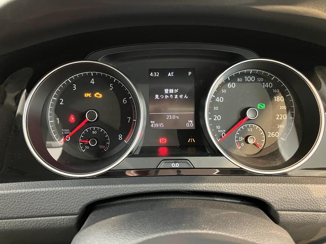 ＶＷ ゴルフＴＳＩハイラインプッシュスタート　電動パーキングブレーキ　アイドリングストップ　オートライト　フロントフォグランプ　リヤフォグランプ　アダプティブクルーズコントロール　オートブレーキホールド　純正ナビ　フルセグＴＶ（愛媛県）の中古車
