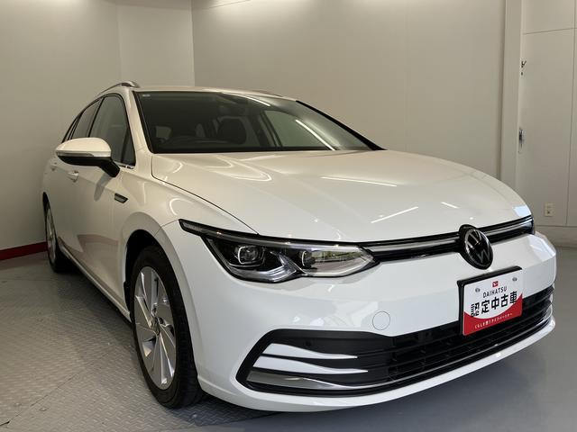 ＶＷ ゴルフヴァリアントｅＴＳＩ　スタイルプッシュスタート　電動パーキングブレーキ　オートブレーキホールド　アダプティブクルーズコントロール　パーキングアシスト　アイドリングストップ　運転席・助手席シートヒーター　ステアリングヒーター　２ＷＤ（愛媛県）の中古車