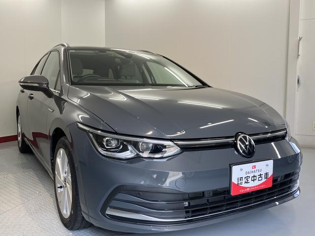 ＶＷ ゴルフヴァリアントｅＴＳＩ　スタイルプッシュスタート　電動パーキングブレーキ　オートブレーキホールド　運転席・助手席シートヒーター　ステアリングヒーター　アイドリングストップ　オートクルーズコントロール　電動リヤゲート　ワイヤレス充電（愛媛県）の中古車