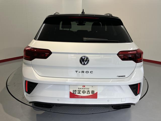 ＶＷ Ｔ−ロックＴＤＩ　４モーション　Ｒライン４ＷＤ　プッシュスタート　電動パーキングブレーキ　オートブレーキホールド　パーキングアシスト　コーナーセンサー　アイドリングストップ　電動リヤゲート　運転席・助手席シートヒーター　ＬＥＤヘッドライト（愛媛県）の中古車