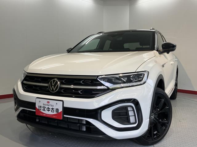 ＶＷ Ｔ−ロックＴＤＩ　４モーション　Ｒライン４ＷＤ　プッシュスタート　電動パーキングブレーキ　オートブレーキホールド　パーキングアシスト　コーナーセンサー　アイドリングストップ　電動リヤゲート　運転席・助手席シートヒーター　ＬＥＤヘッドライト（愛媛県）の中古車