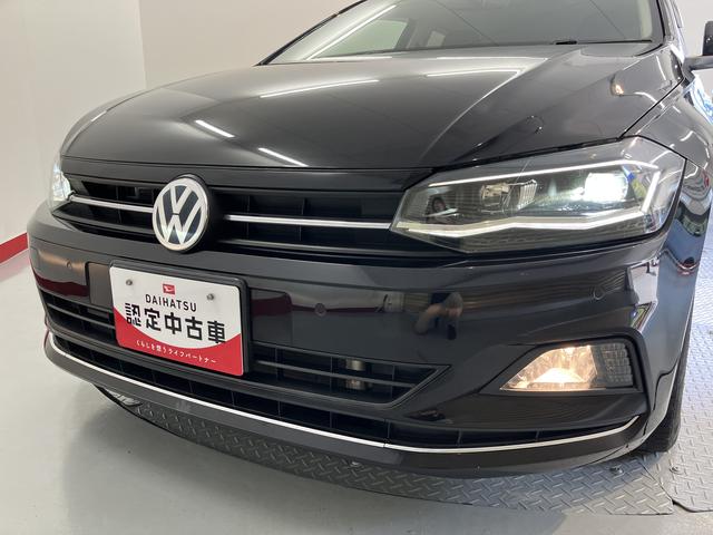 ＶＷ ポロＴＳＩハイラインプッシュスタート　アイドリングストップ　パークアシスト　コーナーセンサー　アダプティブクルーズコントロール　オートライト　ＬＥＤヘッドライト　フロントフォグランプ　リヤフォグランプ　ワイヤレス充電（愛媛県）の中古車