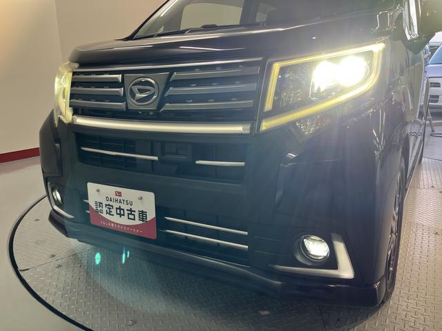 ムーヴカスタム　ＲＳ　ハイパーＳＡプッシュスタート　アイドリングストップ　オートライト　ＬＥＤヘッドライト　フロントフォグランプ　ベンチシート　盗難防止装置　純正ナビ　ＣＤ　ＤＶＤ　ＳＤ　Ｂｌｕｅｔｏｏｔｈ　ＵＳＢ　フルセグＴＶ（愛媛県）の中古車