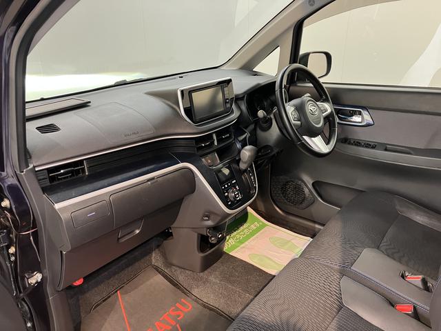 ムーヴカスタム　ＲＳ　ハイパーＳＡプッシュスタート　アイドリングストップ　オートライト　ＬＥＤヘッドライト　フロントフォグランプ　ベンチシート　盗難防止装置　純正ナビ　ＣＤ　ＤＶＤ　ＳＤ　Ｂｌｕｅｔｏｏｔｈ　ＵＳＢ　フルセグＴＶ（愛媛県）の中古車