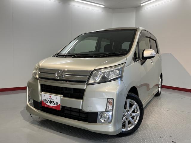 ムーヴカスタム X SA純正ナビ 地上デジタルTV ETC プッシュスタート SA LEDヘッドライト オートライト 純正アルミホイール キーフリーシステム アイドリングストップ(愛媛県)の中古車