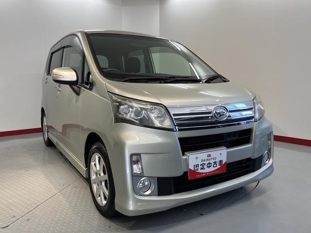 ムーヴカスタム X SA純正ナビ 地上デジタルTV ETC プッシュスタート SA LEDヘッドライト オートライト 純正アルミホイール キーフリーシステム アイドリングストップ(愛媛県)の中古車