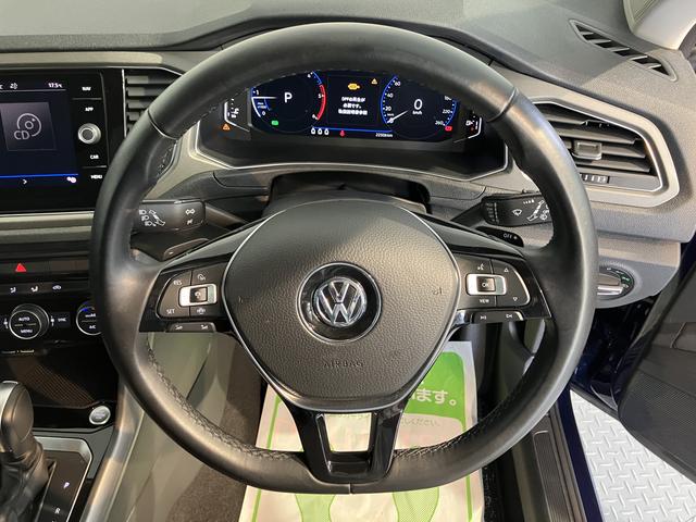 ＶＷ Ｔ−ロックＴＤＩ　スタイル純正ナビ　バックカメラ　地上デジタルＴＶ　ＥＴＣ　プッシュスタート　ＬＥＤヘッドライト　オートライト　クルーズコントロール　電動パーキング　ディーゼルターボ　アイドリングストップ（愛媛県）の中古車