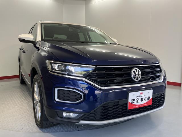 ＶＷ Ｔ−ロックＴＤＩ　スタイル純正ナビ　バックカメラ　地上デジタルＴＶ　ＥＴＣ　プッシュスタート　ＬＥＤヘッドライト　オートライト　クルーズコントロール　電動パーキング　ディーゼルターボ　アイドリングストップ（愛媛県）の中古車