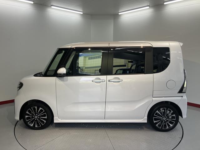 タントカスタムRS純正ナビ バックモニター フルセグTV CD DVD USB Bluetooth 両側電動スライドドア 前席シートヒーター 障害物センサー オートライト LEDヘッドライト クルーズコントロール(愛媛県)の中古車