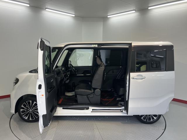 タントカスタムRS純正ナビ バックモニター フルセグTV CD DVD USB Bluetooth 両側電動スライドドア 前席シートヒーター 障害物センサー オートライト LEDヘッドライト クルーズコントロール(愛媛県)の中古車