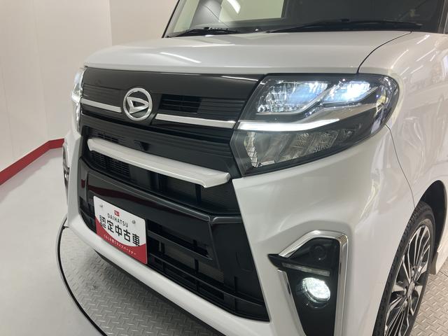 タントカスタムRS純正ナビ バックモニター フルセグTV CD DVD USB Bluetooth 両側電動スライドドア 前席シートヒーター 障害物センサー オートライト LEDヘッドライト クルーズコントロール(愛媛県)の中古車