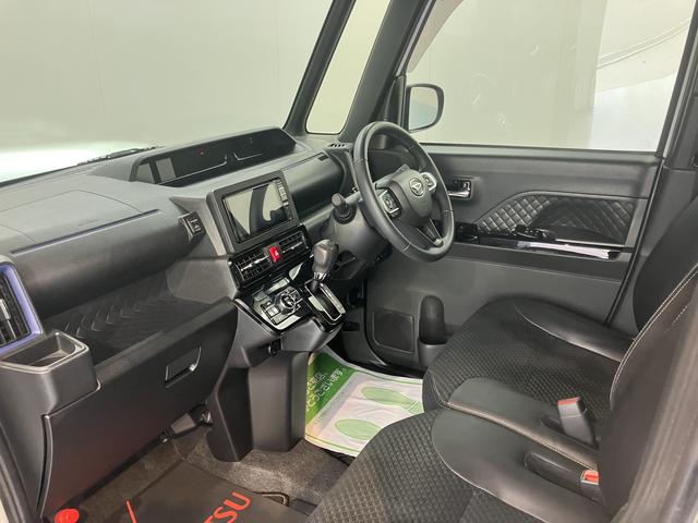 タントカスタムRS純正ナビ バックモニター フルセグTV CD DVD USB Bluetooth 両側電動スライドドア 前席シートヒーター 障害物センサー オートライト LEDヘッドライト クルーズコントロール(愛媛県)の中古車