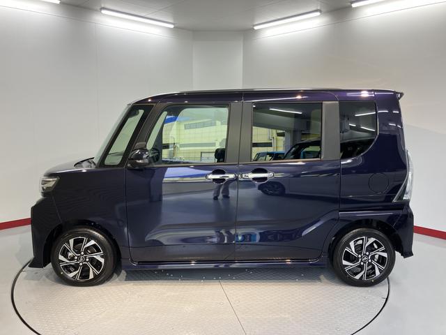 タントカスタムＸリミテッド２ＷＤ　電動パーキングブレーキ　オートブレーキホールド　運転席・助手席シートヒーター　ベンチシート　プッシュスタート　アイドリングストップ　コーナーセンサー　両側電動スライドドア　ＬＥＤヘッドライト（愛媛県）の中古車