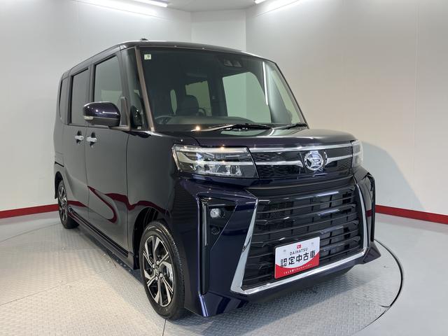 タントカスタムＸリミテッド２ＷＤ　電動パーキングブレーキ　オートブレーキホールド　運転席・助手席シートヒーター　ベンチシート　プッシュスタート　アイドリングストップ　コーナーセンサー　両側電動スライドドア　ＬＥＤヘッドライト（愛媛県）の中古車