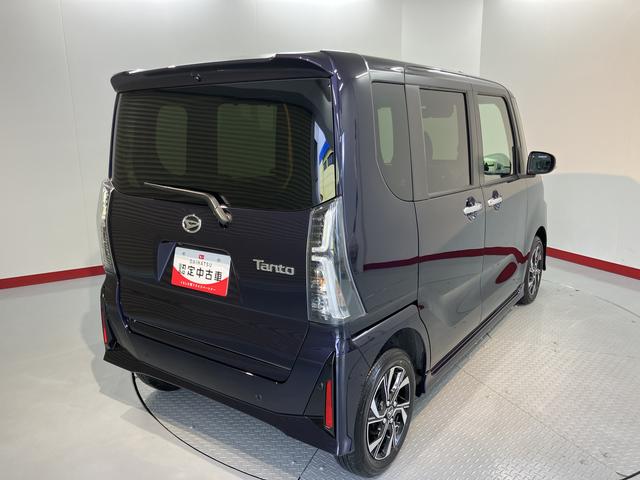 タントカスタムＸリミテッド２ＷＤ　電動パーキングブレーキ　オートブレーキホールド　運転席・助手席シートヒーター　ベンチシート　プッシュスタート　アイドリングストップ　コーナーセンサー　両側電動スライドドア　ＬＥＤヘッドライト（愛媛県）の中古車