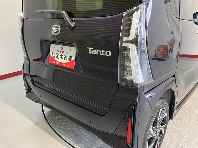 タントカスタムＸリミテッド２ＷＤ　電動パーキングブレーキ　オートブレーキホールド　運転席・助手席シートヒーター　ベンチシート　プッシュスタート　アイドリングストップ　コーナーセンサー　両側電動スライドドア　ＬＥＤヘッドライト（愛媛県）の中古車