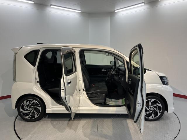 ムーヴカスタム　ＲＳ　ハイパーＳＡIIIＣＤ　ＤＶＤ　パノラマモニター　ＵＳＢ　Ｂｌｕｅｔｏｏｔｈ　プッシュスタート　アイドリングストップ　オートライト　ＬＥＤヘッドライト　運転席シートヒーター　ベンチシート　電動格納ドアミラー　キーフリー（愛媛県）の中古車