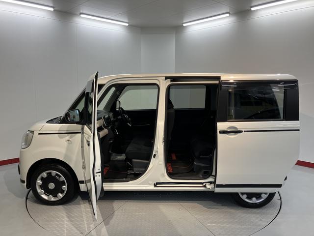 ムーヴキャンバスＧブラックアクセントＶＳ　ＳＡIII純正ナビ　パノラマモニター　フルセグＴＶ　ＣＤ　ＤＶＤ　ＵＳＢ　Ｂｌｕｅｔｏｏｔｈ　ドラレコ　ＥＴＣ　両側電動スライドドア　運転席シートヒーター　オートライト　ＬＥＤヘッドライト　アイドリングストップ（愛媛県）の中古車