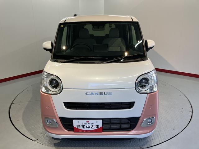 ムーヴキャンバスストライプスG純正ナビ パノラマモニター フルセグTV CD DVD USB Bluetooth ドラレコ ETC 両側電動スライドドア 前席シートヒーター オートライト LEDヘッドライト 電動パーキング(愛媛県)の中古車